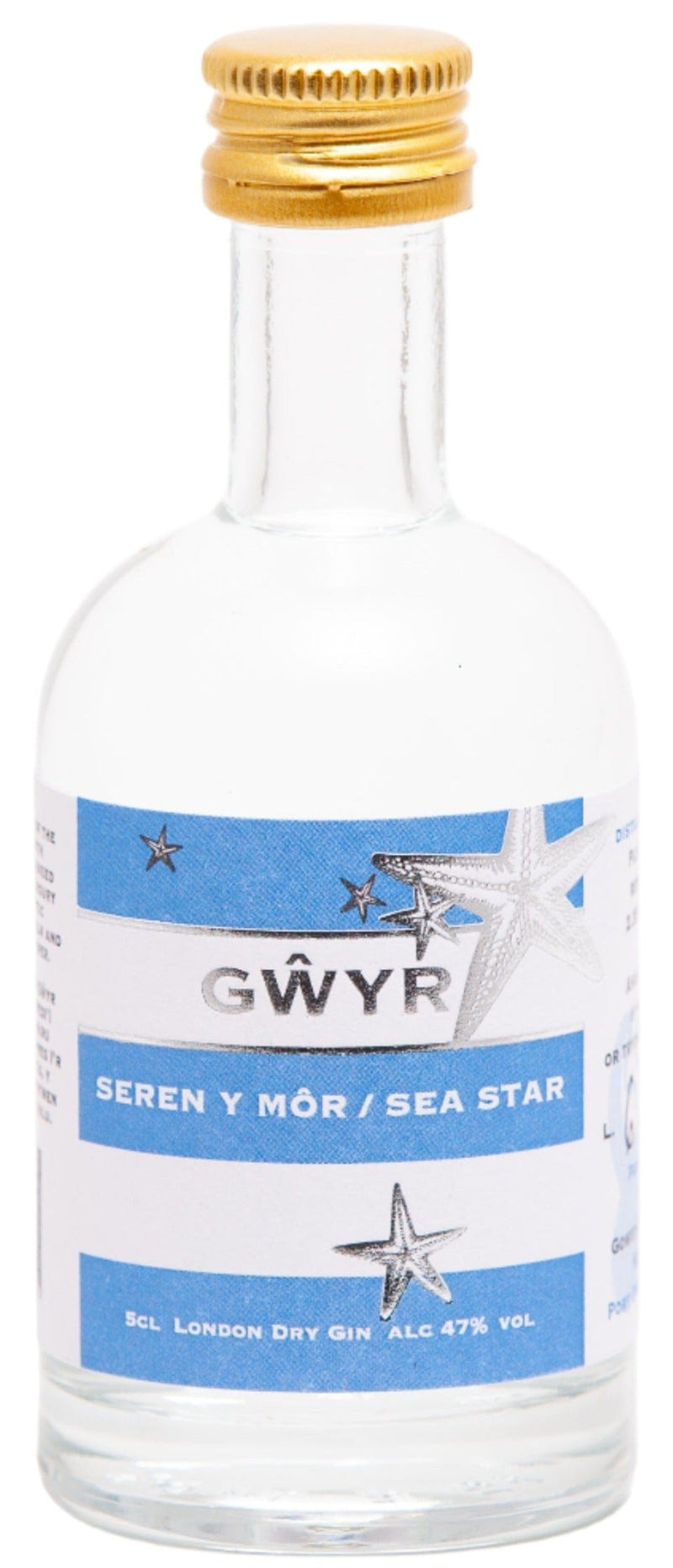 GŴYR Sea Star Gin Miniature 5cl