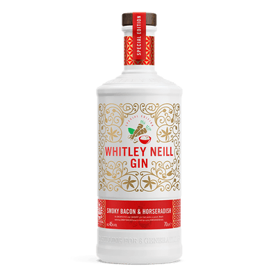 Whitley Neill Smoky Bacon &amp; Horseradish Limited Edition Gin 70cl