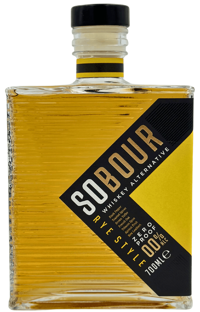 Sobour Rye Style Alcohol Free Bourbon Whiskey Alternative 70cl