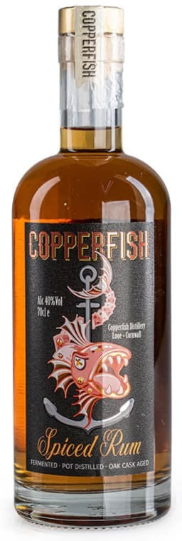 Fish Rum Copperfish Spiced Rum 70cl, Threshers | Spiced Rum | Threshers