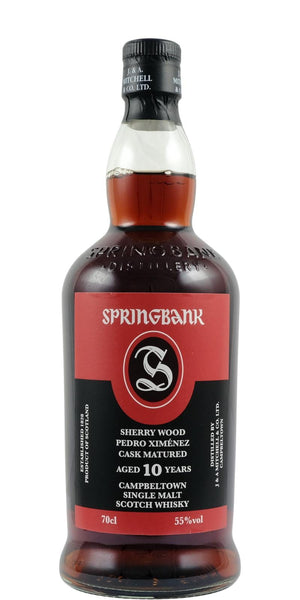 10ee1026SPRINGBANK SAXPLAYER スコッチウイスキー希少 Springbank10yearoldpedroximene