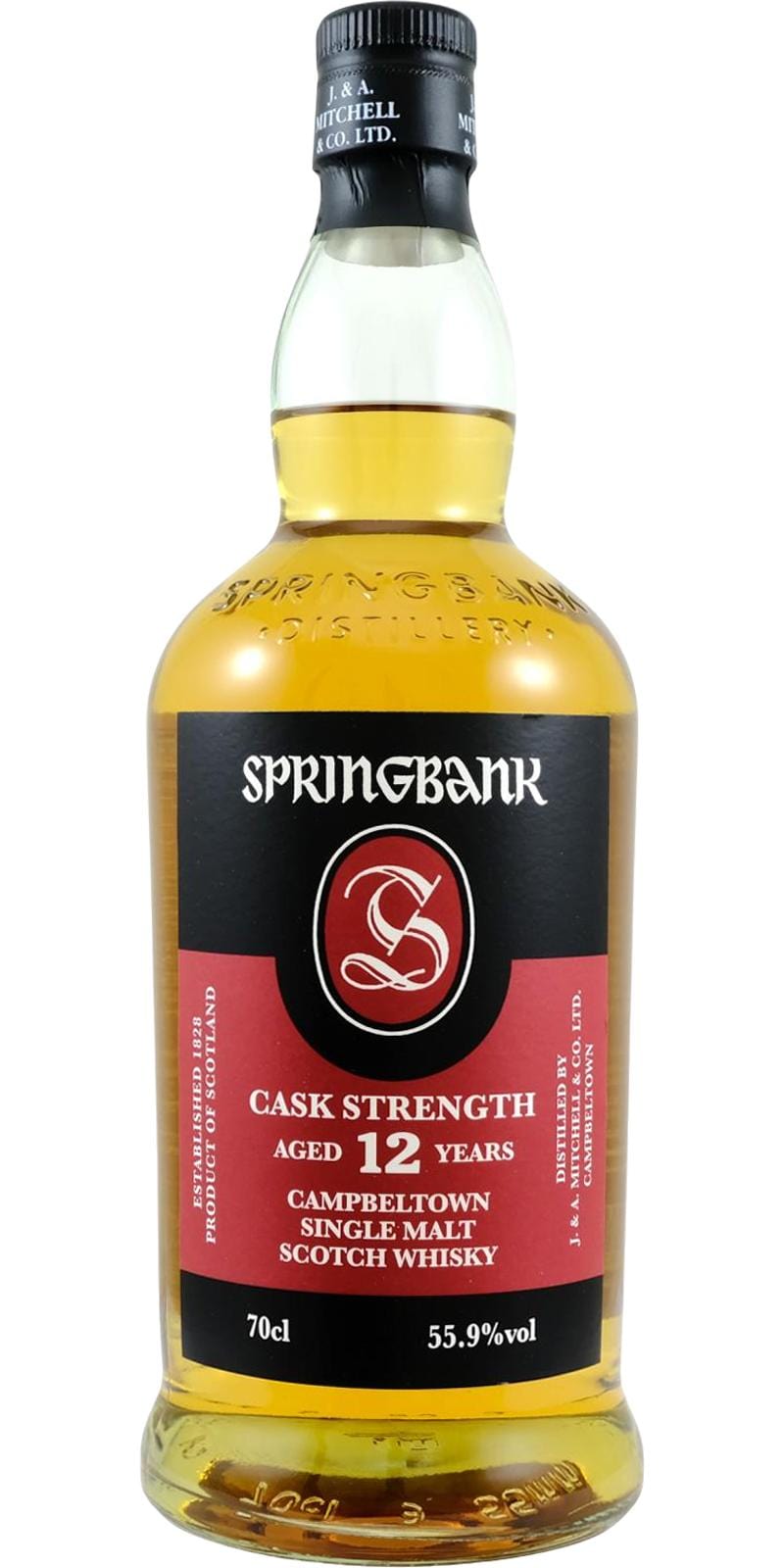 Springbank 12 Year Old Cask Strength Batch 23 55.9% 70cl