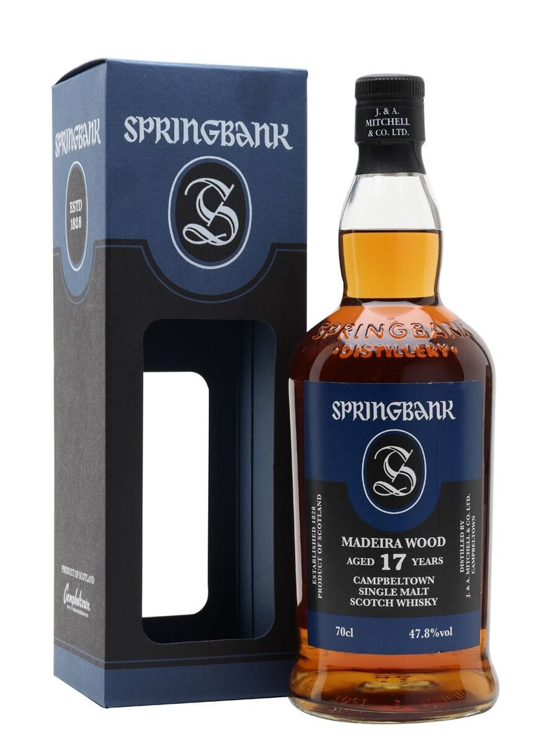 Springbank Madeira Wood 17 Year Old Whisky 70cl