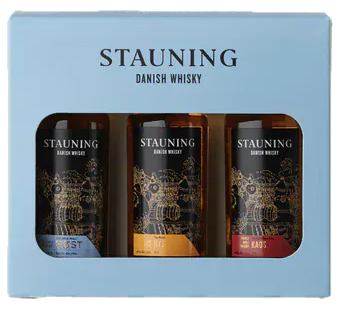 Stauning Danish Whisky Miniature Pack 3x5cl