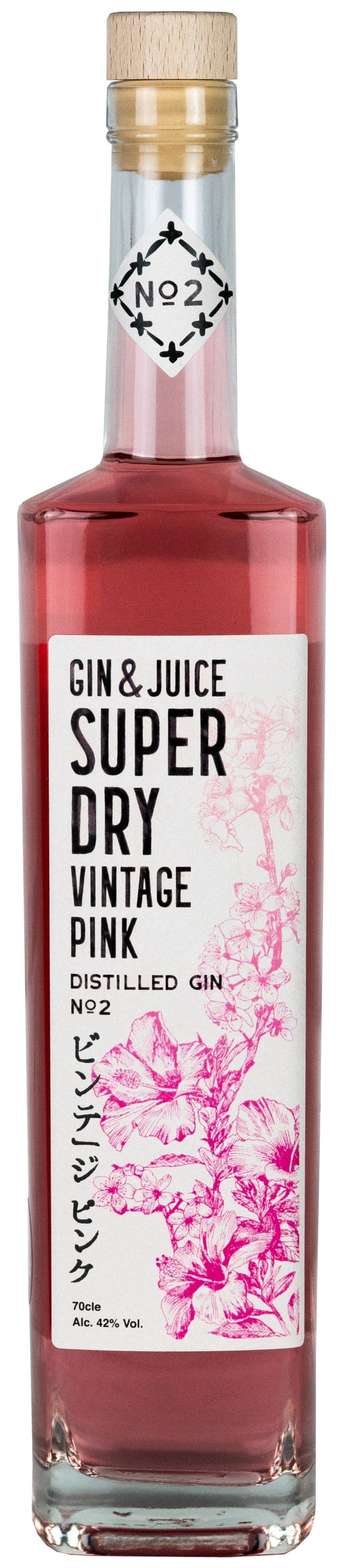 GŴYR Superdry Vintage Pink Sakura Gin 70cl