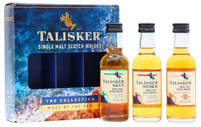 Talisker Single Malt Scotch Whisky Gift Pack 3x5cl