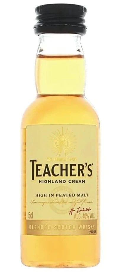 Teachers Highland Cream Whisky Miniature 5cl