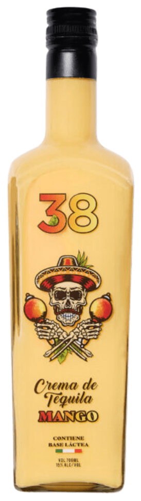 Tequila 38 Mango Cream Liqueur 70cl