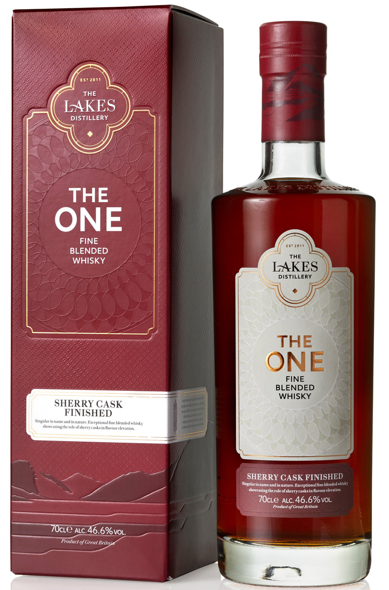 The Lakes The One Sherry Cask Finished Blended Whisky 70cl