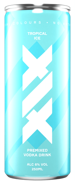Xix Vodka Tropical Ice by the Sidemen Rtd Cans 12x250ml, Threshers