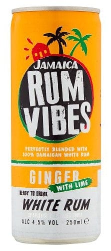 Jamaica Rum Vibes Rum & Ginger 12x25cl