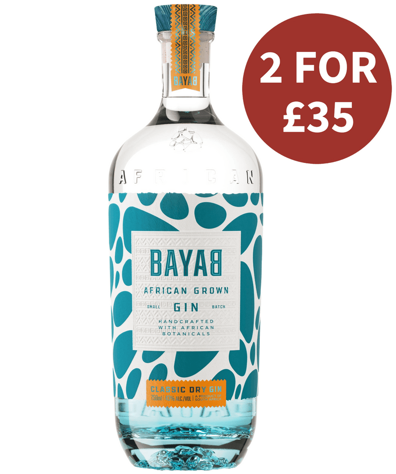 Bayab African Grown Classic Dry Gin 70cl