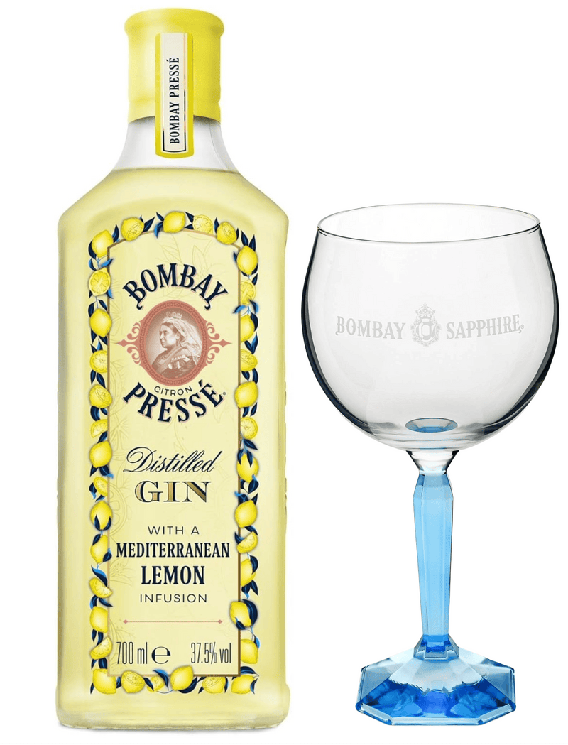Bombay Citron Presse Gin & Glass 70cl