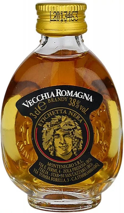 Vecchia Romagna Etichetta Nera Brandy Miniature 3cl