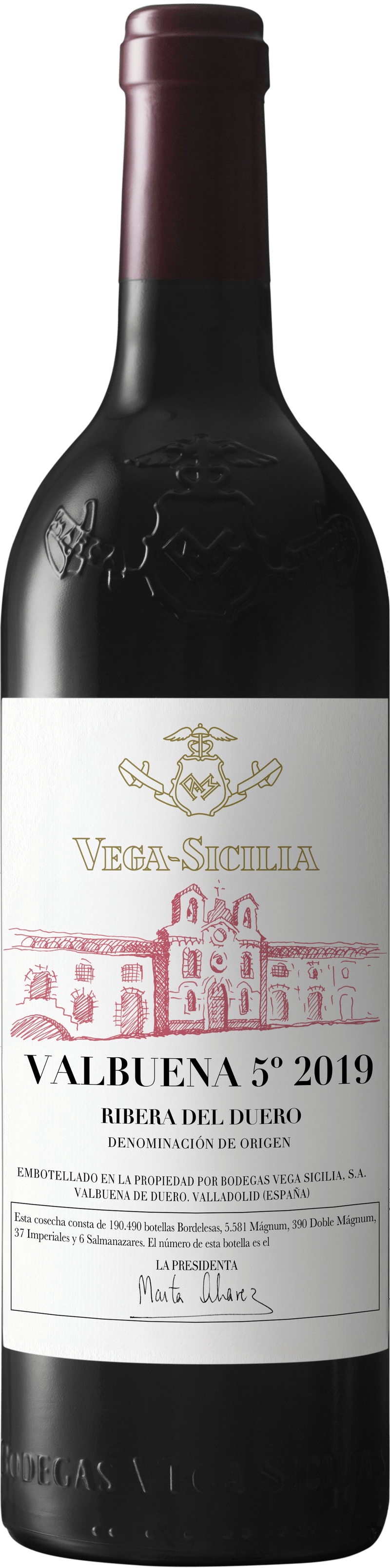 Vega Sicilia Valbuena 5° 2019 75cl