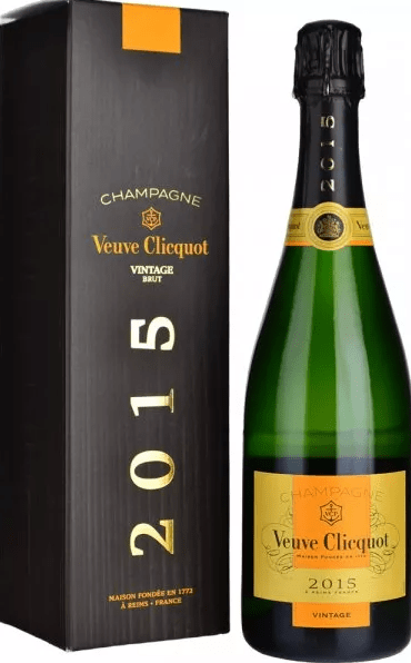 Veuve Clicquot 2015 Vintage Brut Champagne Gift Box 70cl