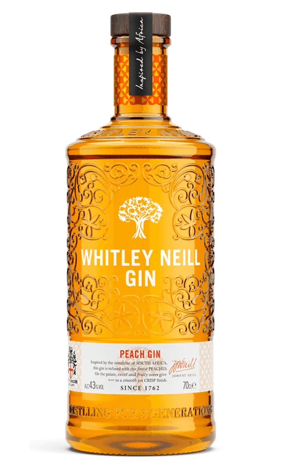 Whitley Neill Peach Gin 70cl