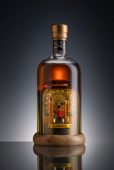 London Eye Mini Refillable Whisky Decanter 10cl