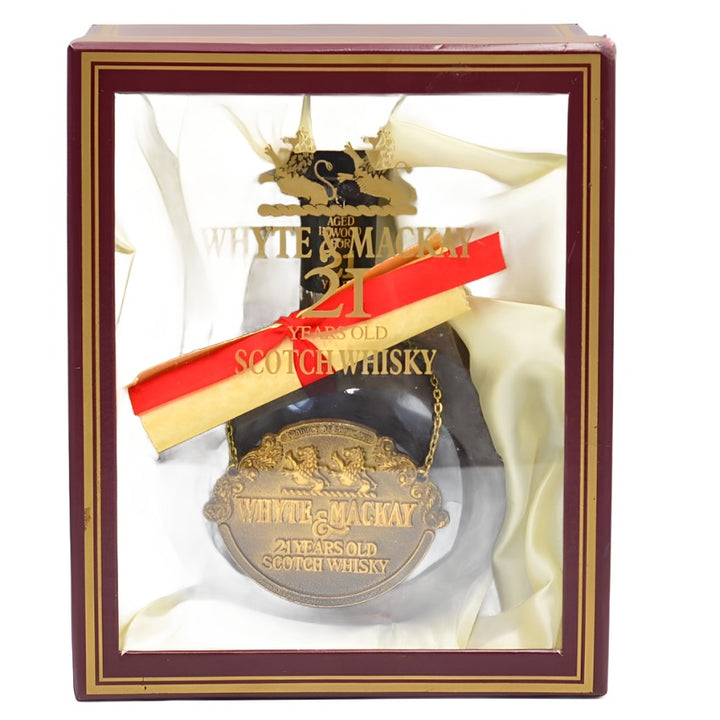 Whyte & Mackay 21 Year Old Blended Scotch Whisky BBot 1980s