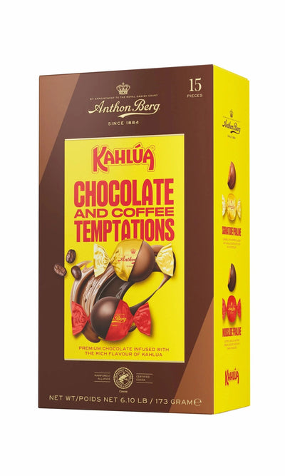 Anthon Berg Kahlua Chocolate and Coffee Temptations Box 173g