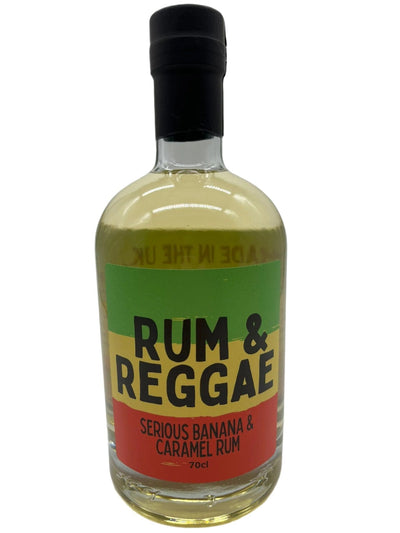 Rum &amp; Reggae Serious Banana &amp; Caramel Rum 70cl