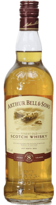 Arthur Bell & Sons 8 Year Old Scotch Whisky (Bob Sleigh Label) 70cl