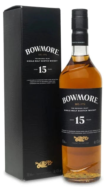 Bowmore 15 Year Old Single Malt Scotch Whisky 70cl