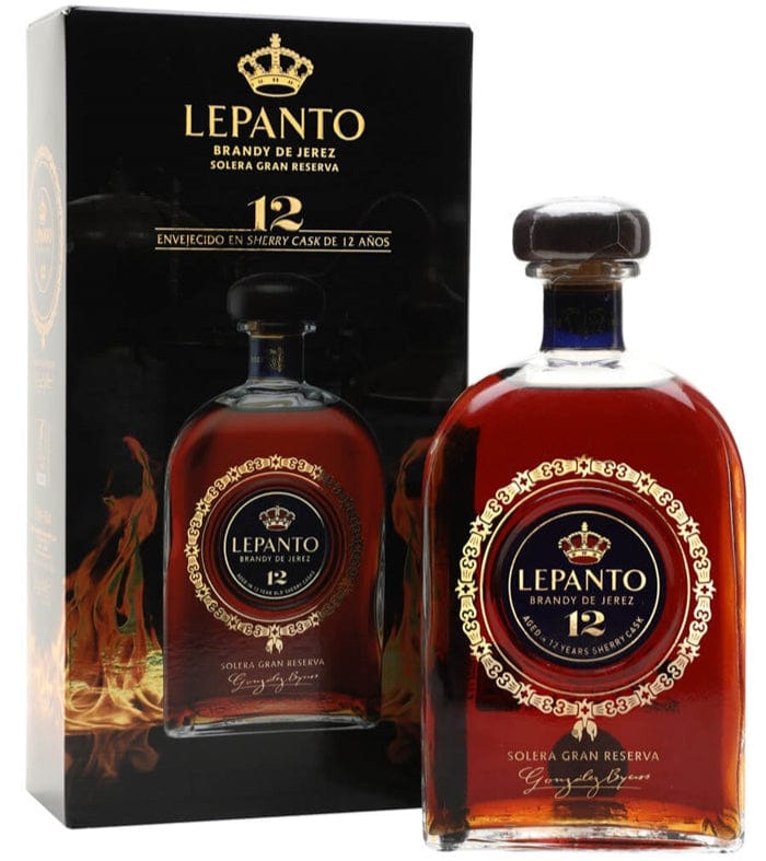 Lepanto Solera Gran Reserva 12 Year Old Brandy 70cl