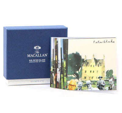 Macallan Sir Peter Blake Limited Edition 13 Notelets & Notebook