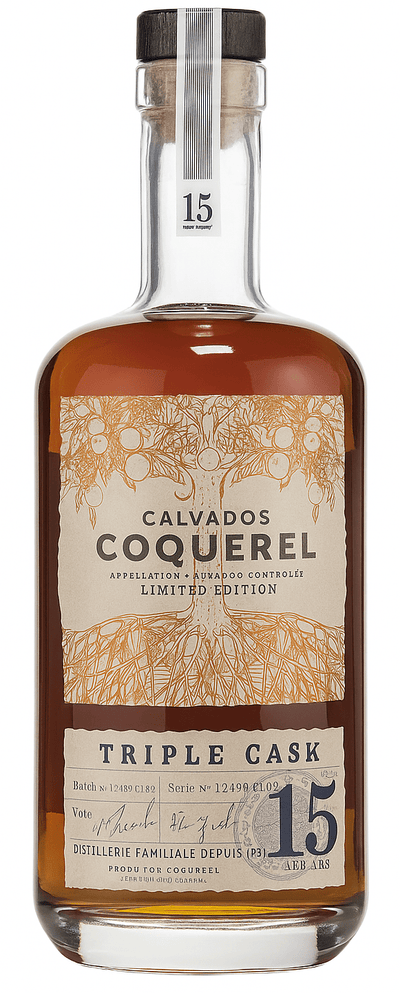 Coquerel Triple Cask 15 Year Old Calvados 70cl