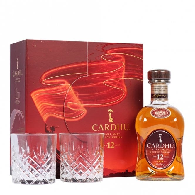 Cardhu 12 Year Old 2 Glass Gift Pack 70cl