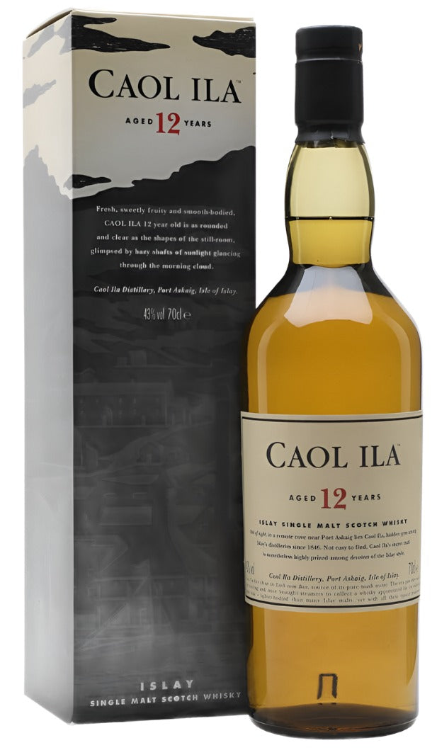 Caol Ila 12 Year Old Single Malt Scotch Whisky 70cl