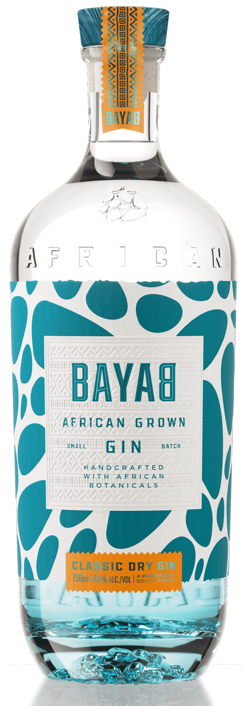 Bayab African Grown Classic Dry Gin 70cl