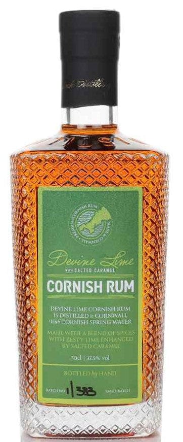 Cornish Rock Devine Lime &amp; Salted Caramel Rum 70cl