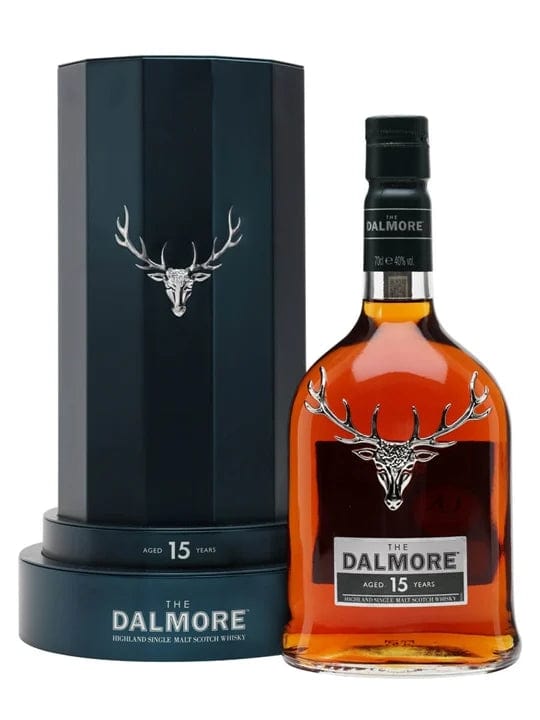 The Dalmore 15 Year Old Single Malt Scotch Whisky Pedestal Gift Tin 70cl