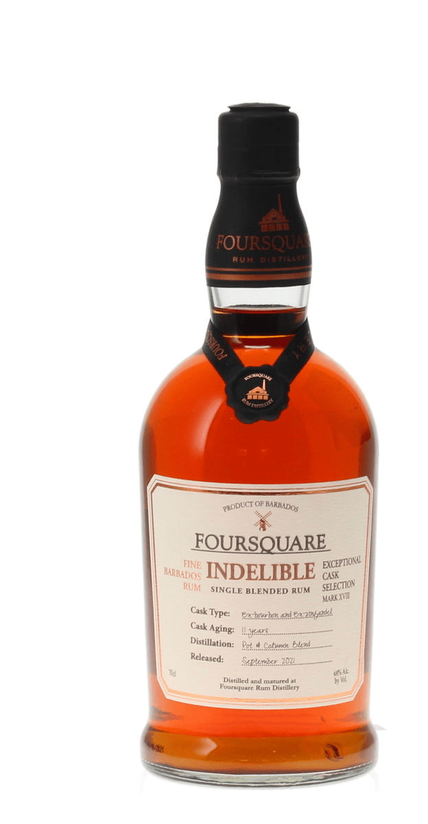 Foursquare 11 Year Old Indelible Rum 70cl