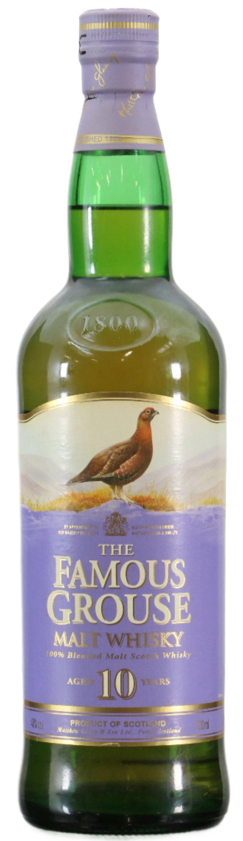 The Famous Grouse 10 Years Old (Old Design) 70cl