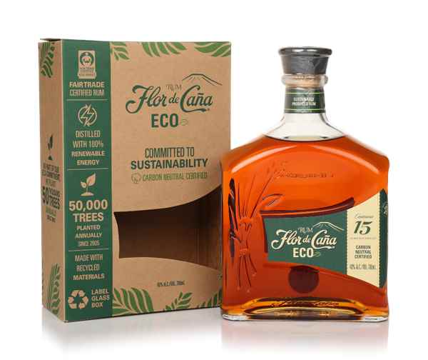 Flor de Caña Eco 15 Rum Gift Box 70cl