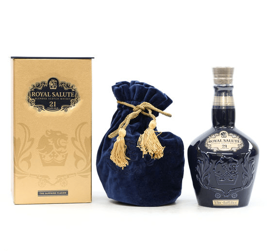 Royal Salute 21 Year Old Sapphire Flagon Scotch Whisky 70cl