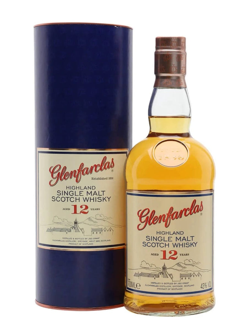 Glenfarclas 12 Year Old Single Malt Scotch Whisky 70cl