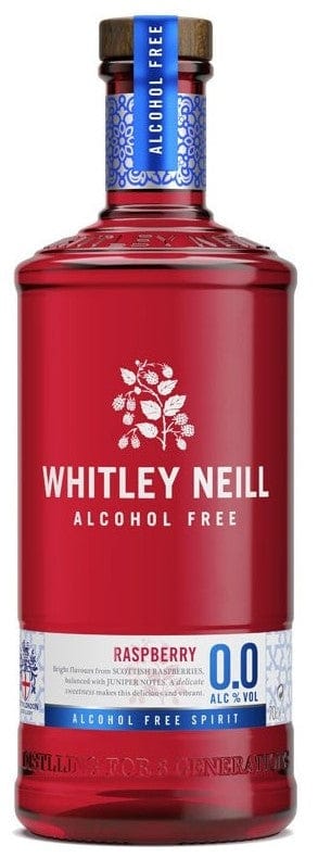 Whitley Neill Raspberry Alcohol Free Spirit 70cl