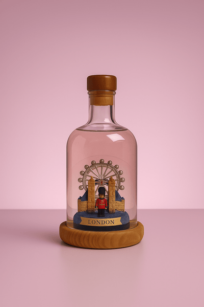 London Eye Mini Refillable Gin Decanter 10cl
