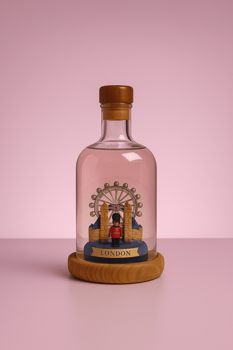 London Eye Mini Refillable Gin Decanter 10cl