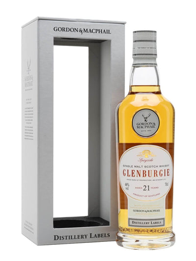 Glenburgie 21 Year Old 70cl (Gordon &amp; MacPhail Distillery Labels)