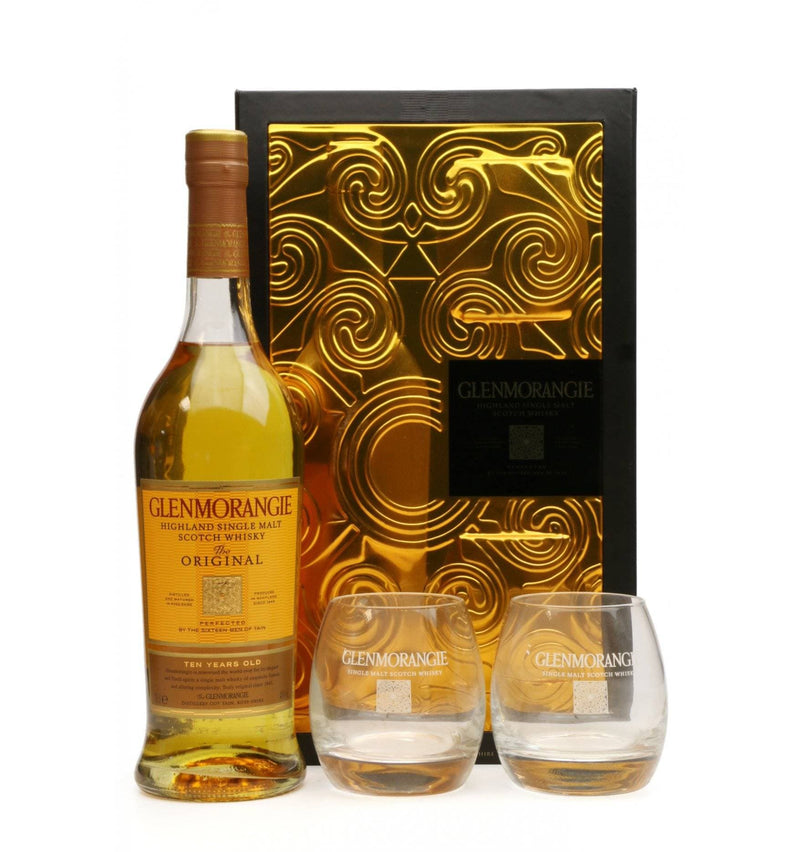 Glenmorangie 10 Year Old Original Single Malt Scocth Whisky Gift Set 70cl
