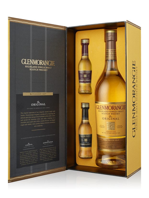 Glenmorangie The Pioneer Set Single Malt Scotch Whisky 2x5cl & 70cl