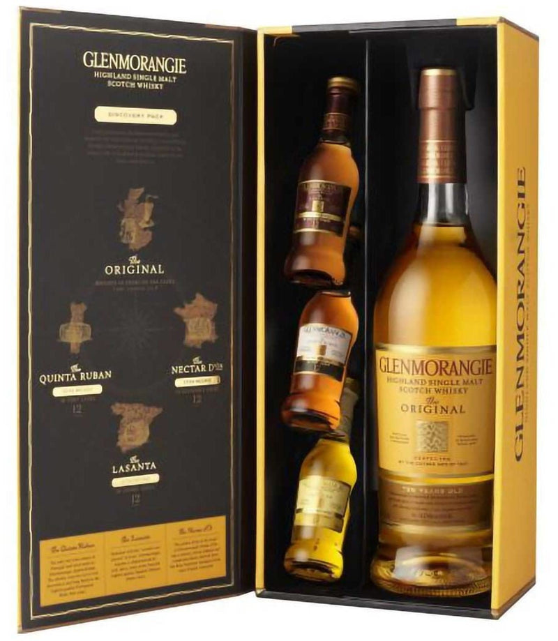 Glenmorangie Original Discovery Pack Single Malt Scotch Whisky 3x5cl & 70cl