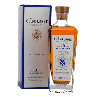 The Glenturret 10 Year Old Peat Smoked 2020 Maiden Release 70cl