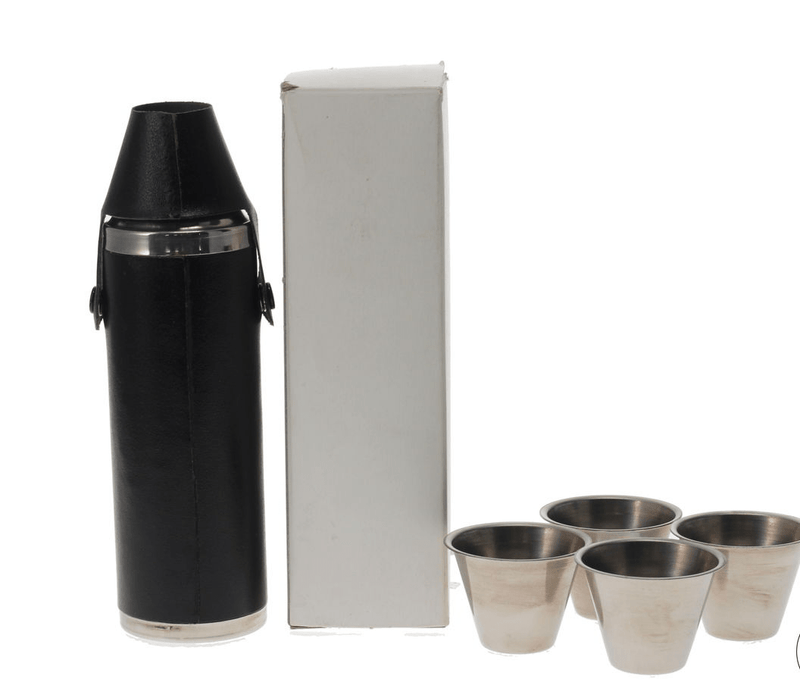 Highland Park Stainless Steel Sports Flask With Tot Cups