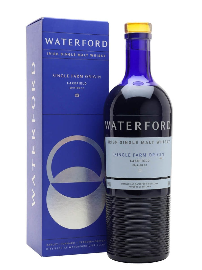 Waterford Single Farm Origin Lakefield 1.1 Single Malt Irish Whiskey 70cl